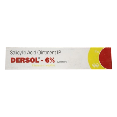 Dersol-6% Ointment 25 gm, Pack of 1 Ointment