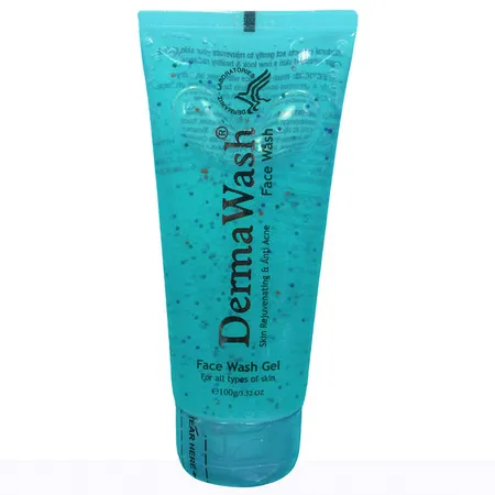 Derma Wash Face Wash Gel, 100 ml