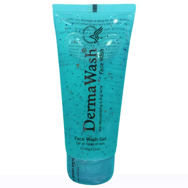 Derma Wash Face Wash Gel, 100 ml, Pack of 1