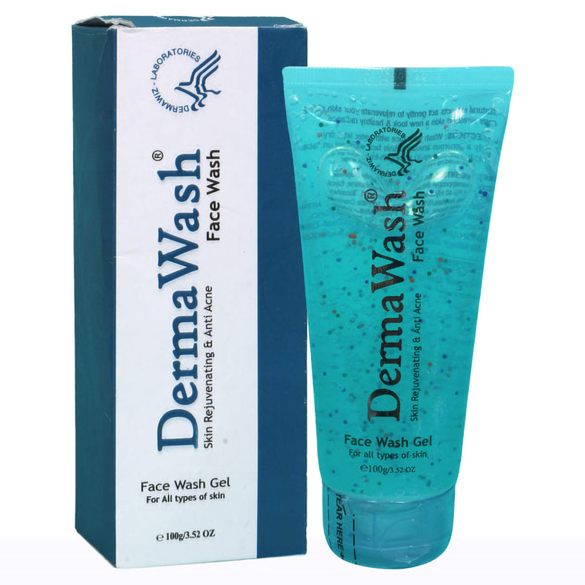 Buy Derma Wash Face Wash Gel, 100 ml | 19 Minutes Delivery | Apollo ...