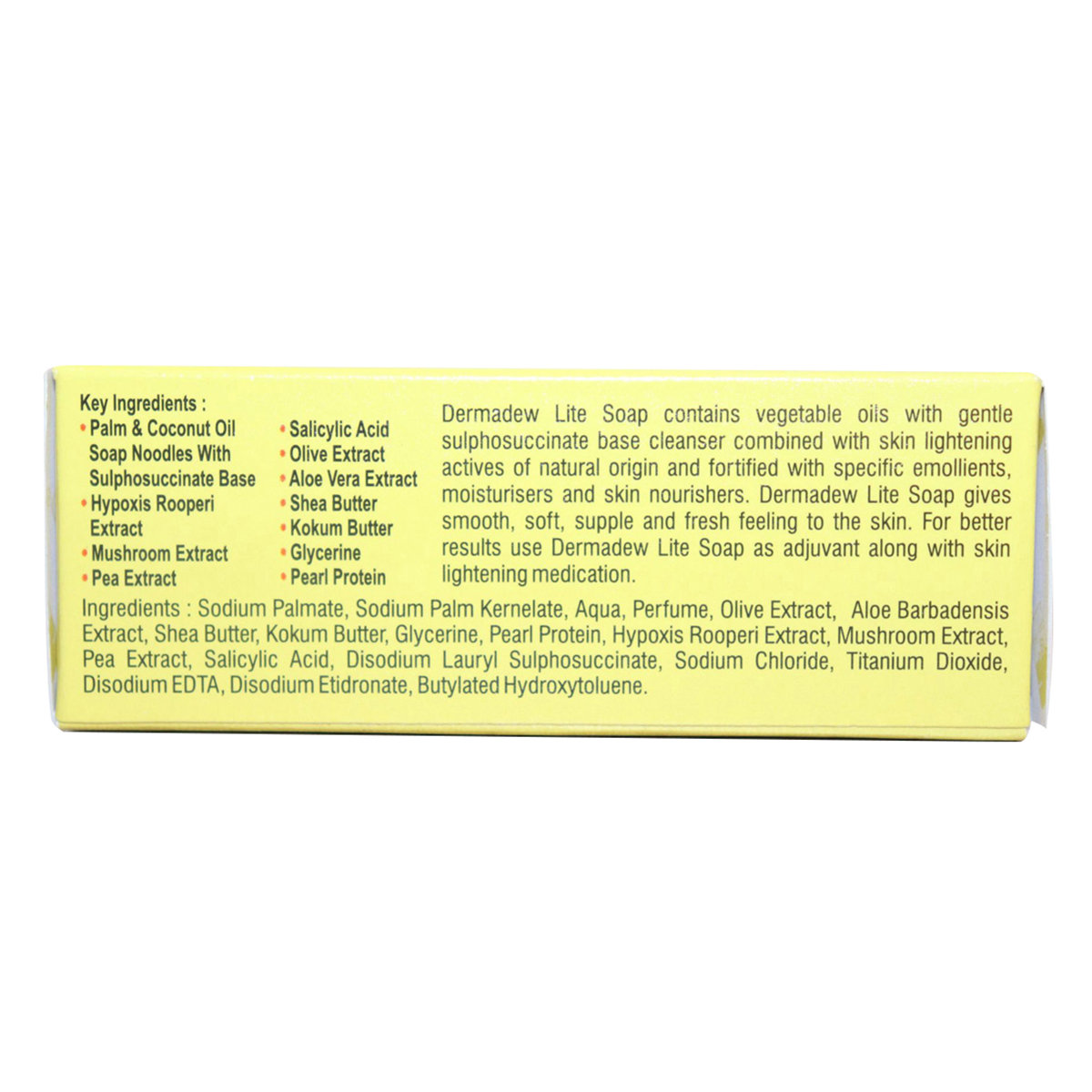 Dermadew Lite Soap 75 gm | Moisturising & Nourishing Soap | Keep Skin Soft & Fresh, Pack of 1 Dermadew Lite Soap 75 gm | Moisturising & Nourishing Soap | Keep Skin Soft & Fresh, Pack of 1