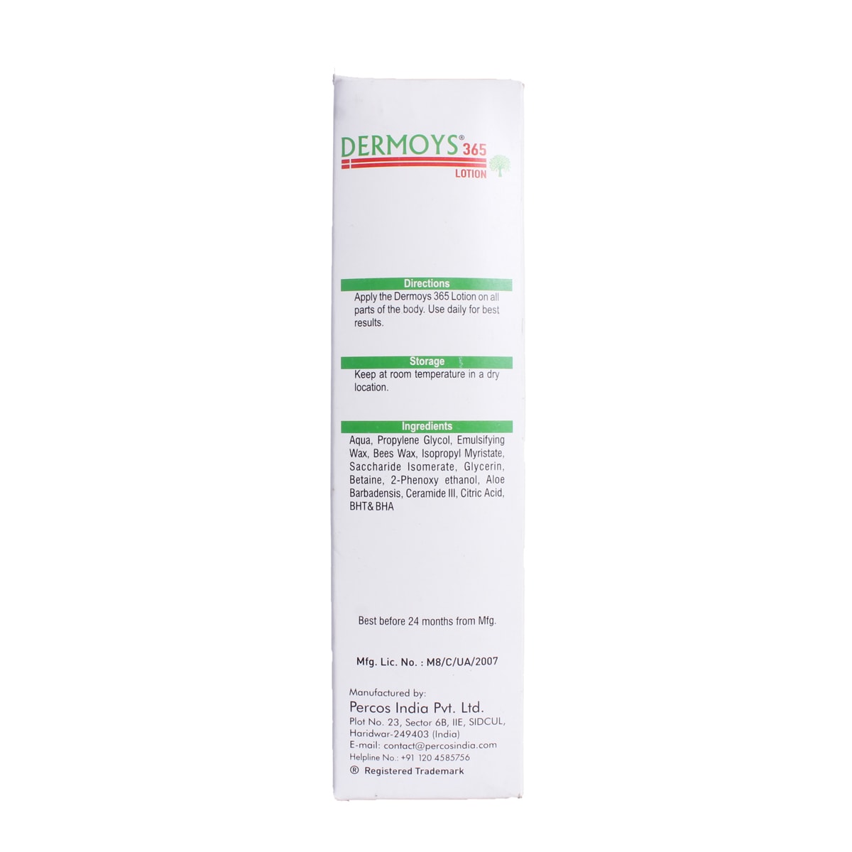 Dermoys 365 Lotion 100 ml, Pack of 1 Dermoys 365 Lotion 100 ml, Pack of 1