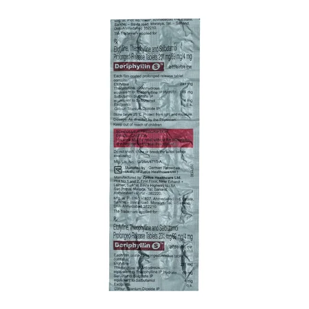 Deriphyllin S PR Tablet 10's