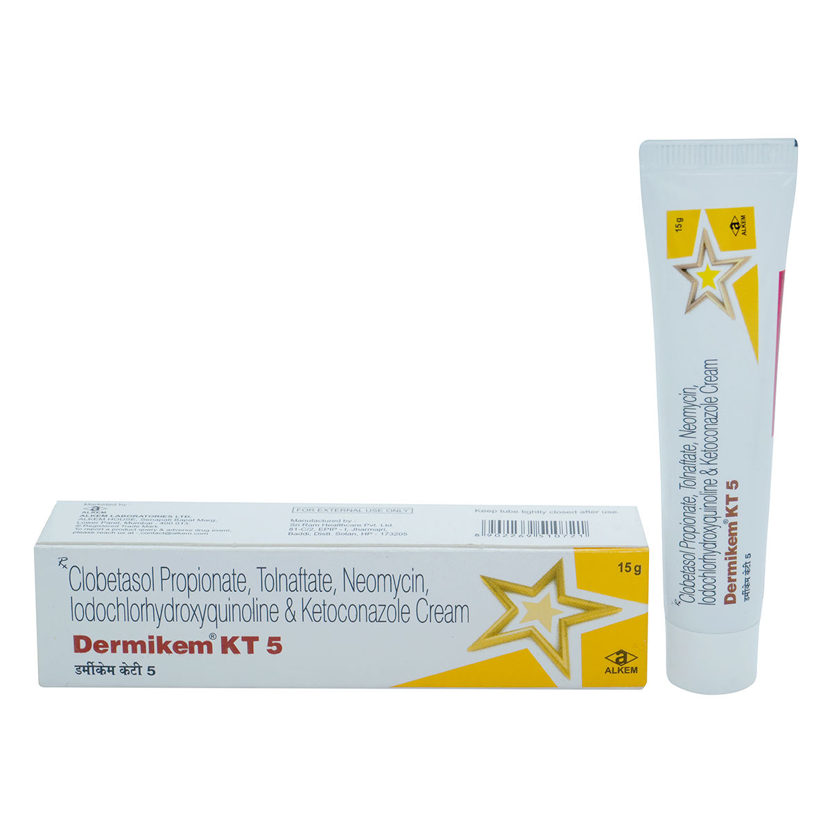 Buy Dermikem KT 5 Cream 15 gm Online