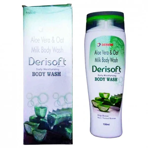 Derisoft Moisturizing Body Wash 150 ml, Pack of 1