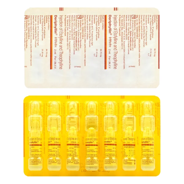 Deriphyllin Injection 2 ml, Pack of 1 INJECTION