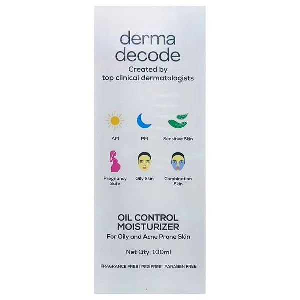 Derma Decode Oil Control Moisturizer 100 ml