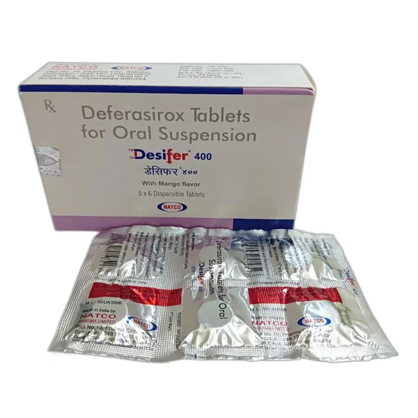 Desifer 400 mg Tablet 6's