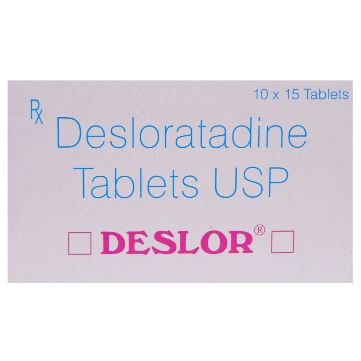 Buy Deslor Tablet 15's Online