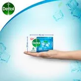 Dettol Cool Soap, 300 gm (4 x 75 gm), Pack of 1