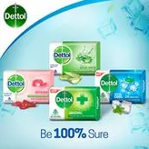 Dettol Cool Soap, 300 gm (4 x 75 gm), Pack of 1