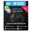Dettol Cambridge N95 Basic Face Mask Black Medium, 1 Count