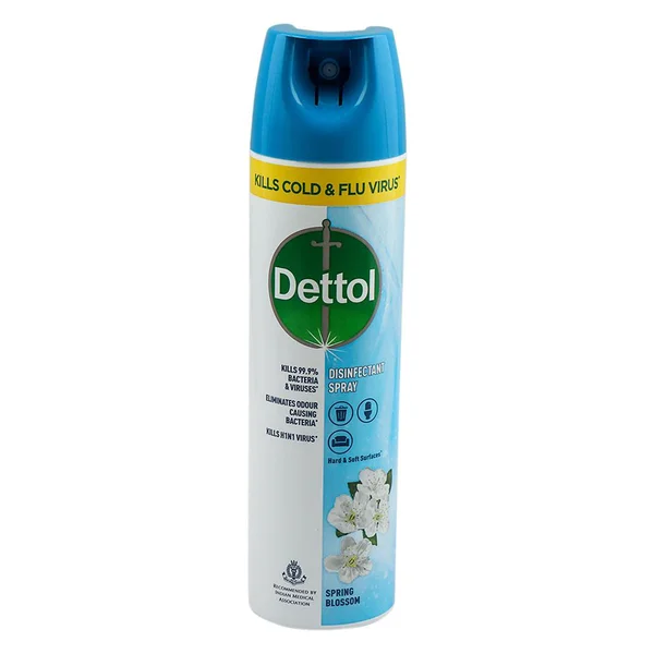 Dettol Spring Blossom Disinfectant Spray, 170 gm, Pack of 1