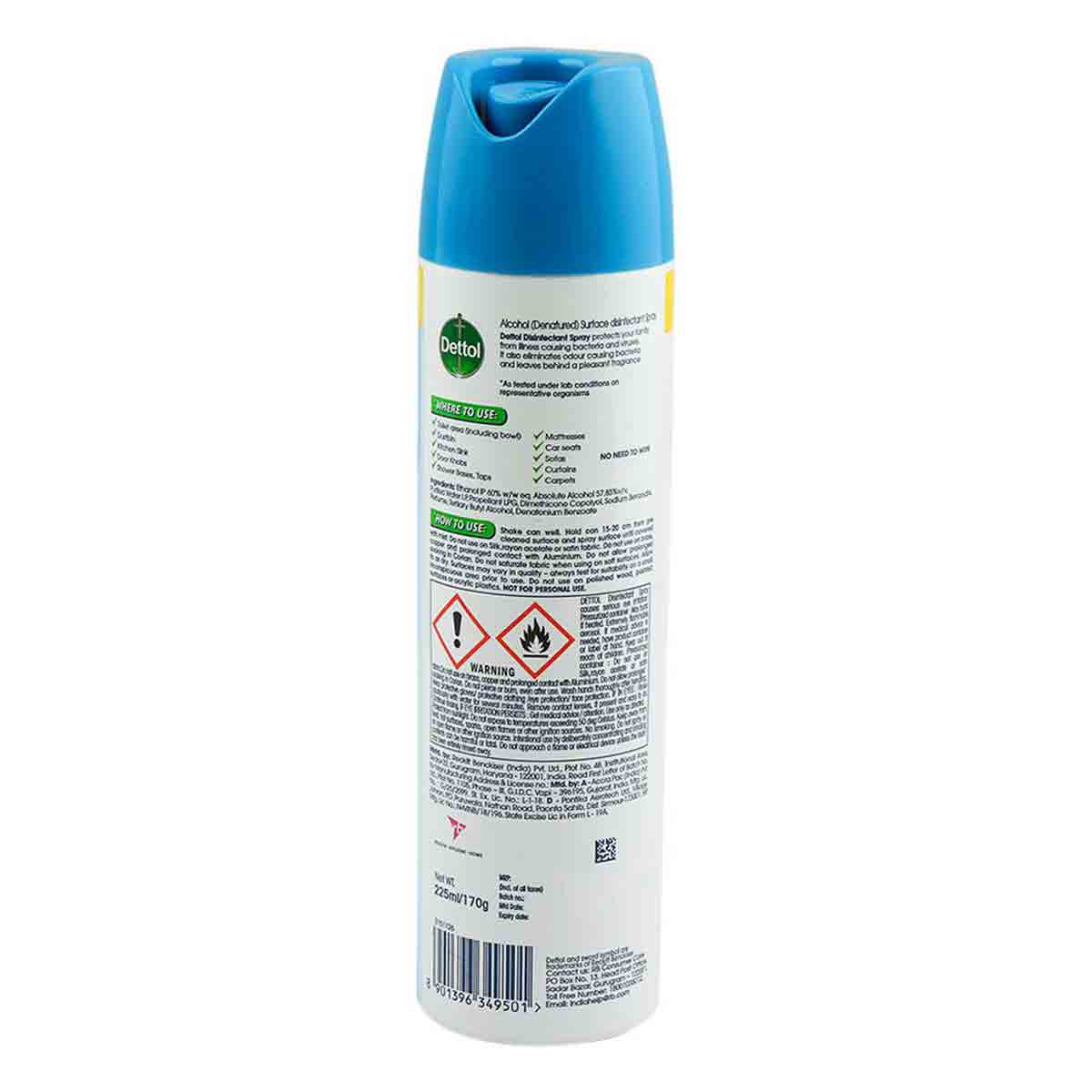 Dettol Spring Blossom Disinfectant Spray, 170 gm Price, Uses, Side