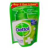 Dettol Original Liquid Handwash, 525 ml (3 x 175 ml), Pack of 1
