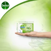 Dettol Aloe Vera Soap, 375 gm (5 x 75 gm), Pack of 4