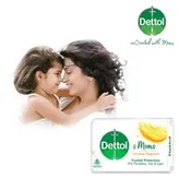 Dettol Citrus Fragrance Moms Soap, 125 gm (Buy 3, Get 1 Free), Pack of 1