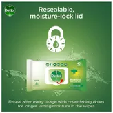 Dettol Original Multi-Use Skin &amp; Surface Wipes, 40 Count, Pack of 1