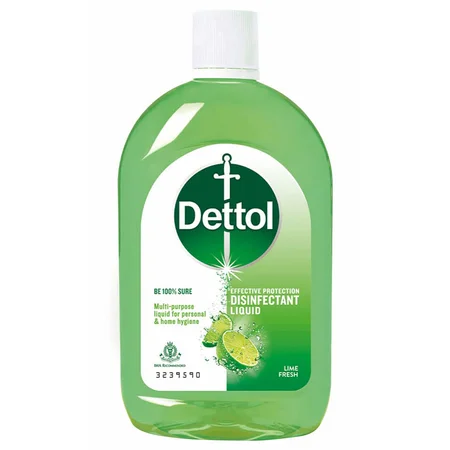 Dettol Disinfectant Lime Fresh Liquid, 500 ml