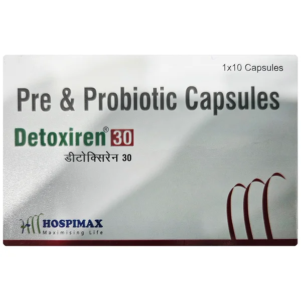 Detoxiren 30 Capsule 10's