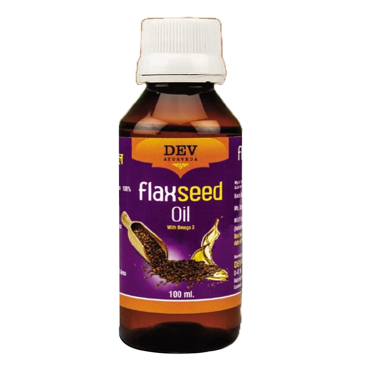 Buy Dev Flaxseed Oil 100 ml Online