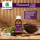Dev Flaxseed Oil 100 ml, Pack of 1