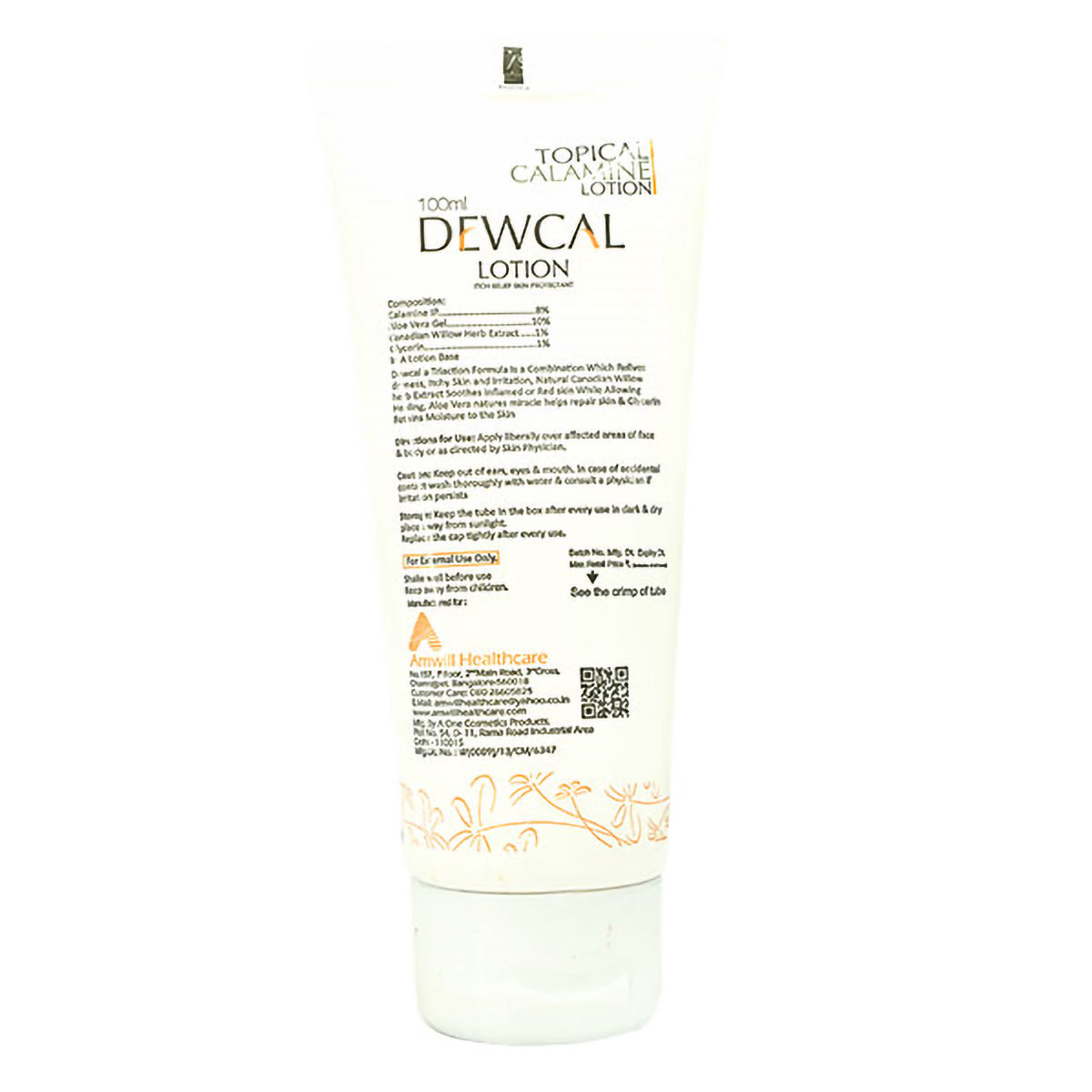 Dewcal Lotion 100 ml, Pack of 1 Dewcal Lotion 100 ml, Pack of 1