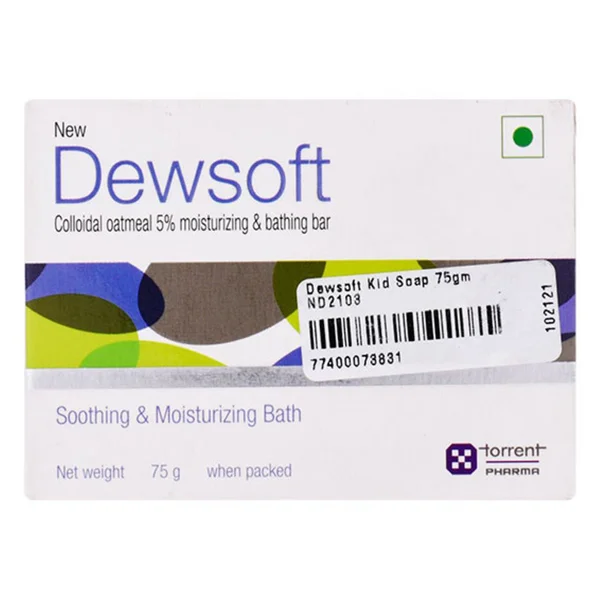 Dewsoft Kids Soap, 75 gm, Pack of 1
