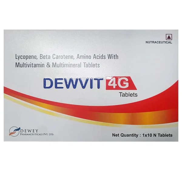 Dewvit 4G Tablet 10's, Pack of 10