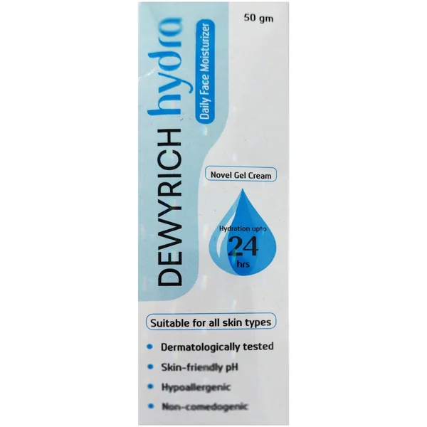 Dewyrich Hydra Daily Face Moisturizer, 50 gm