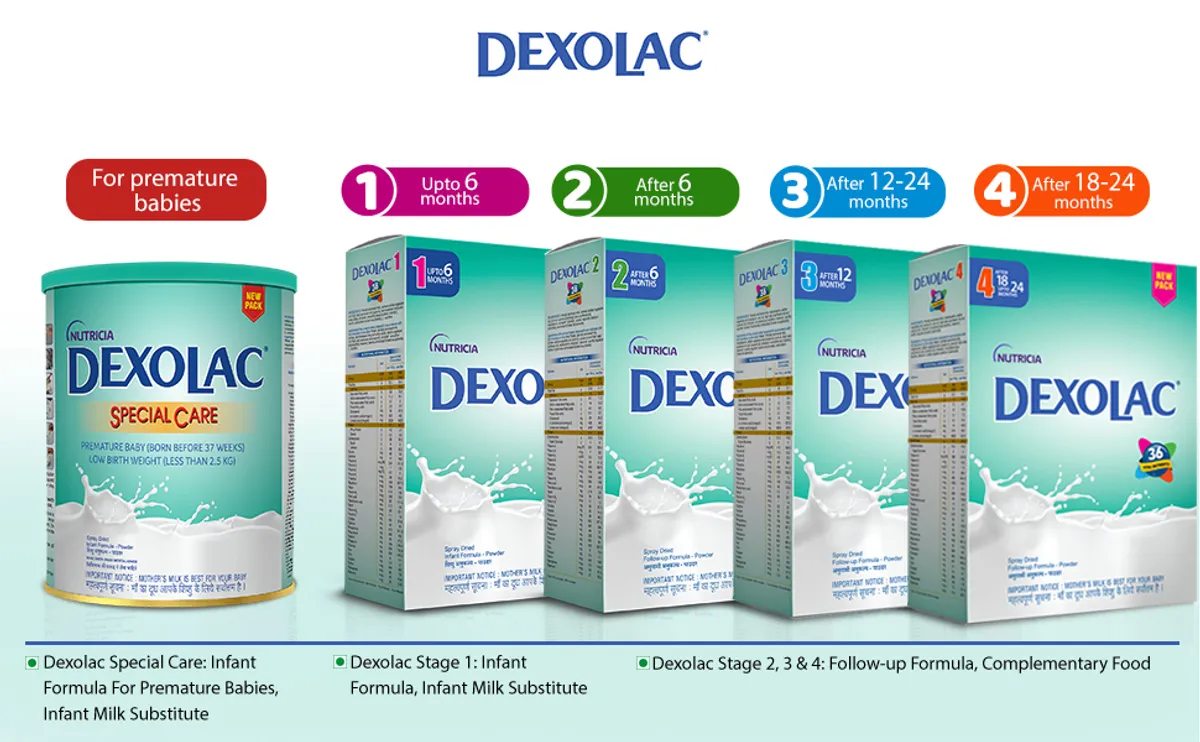 Dexolac Special Care Chart Dexolac Special Care Infant Formula