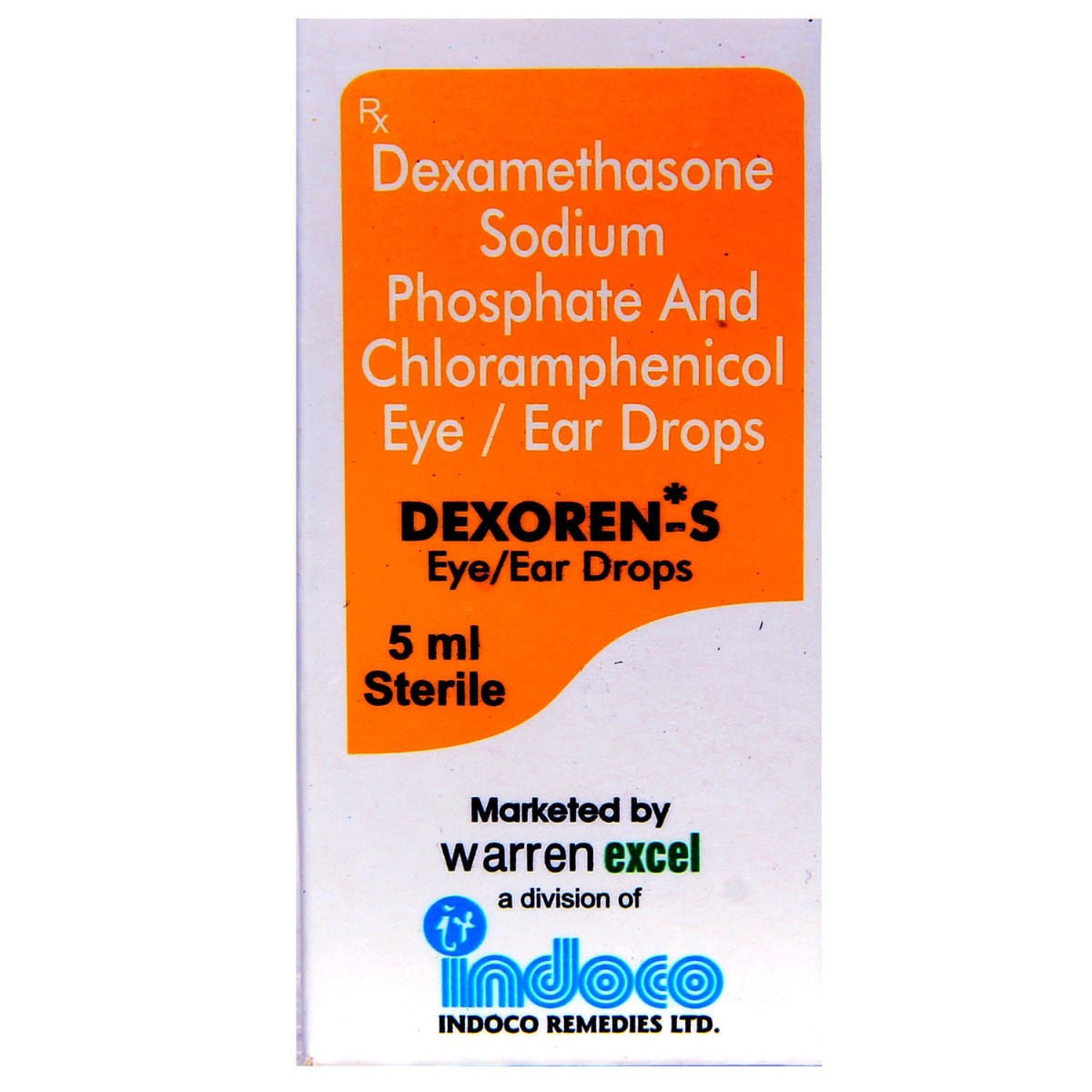 Dexoren S Eye/Ear Drops 5 ml, Pack of 1 Drops Dexoren S Eye/Ear Drops 5 ml, Pack of 1 Drops