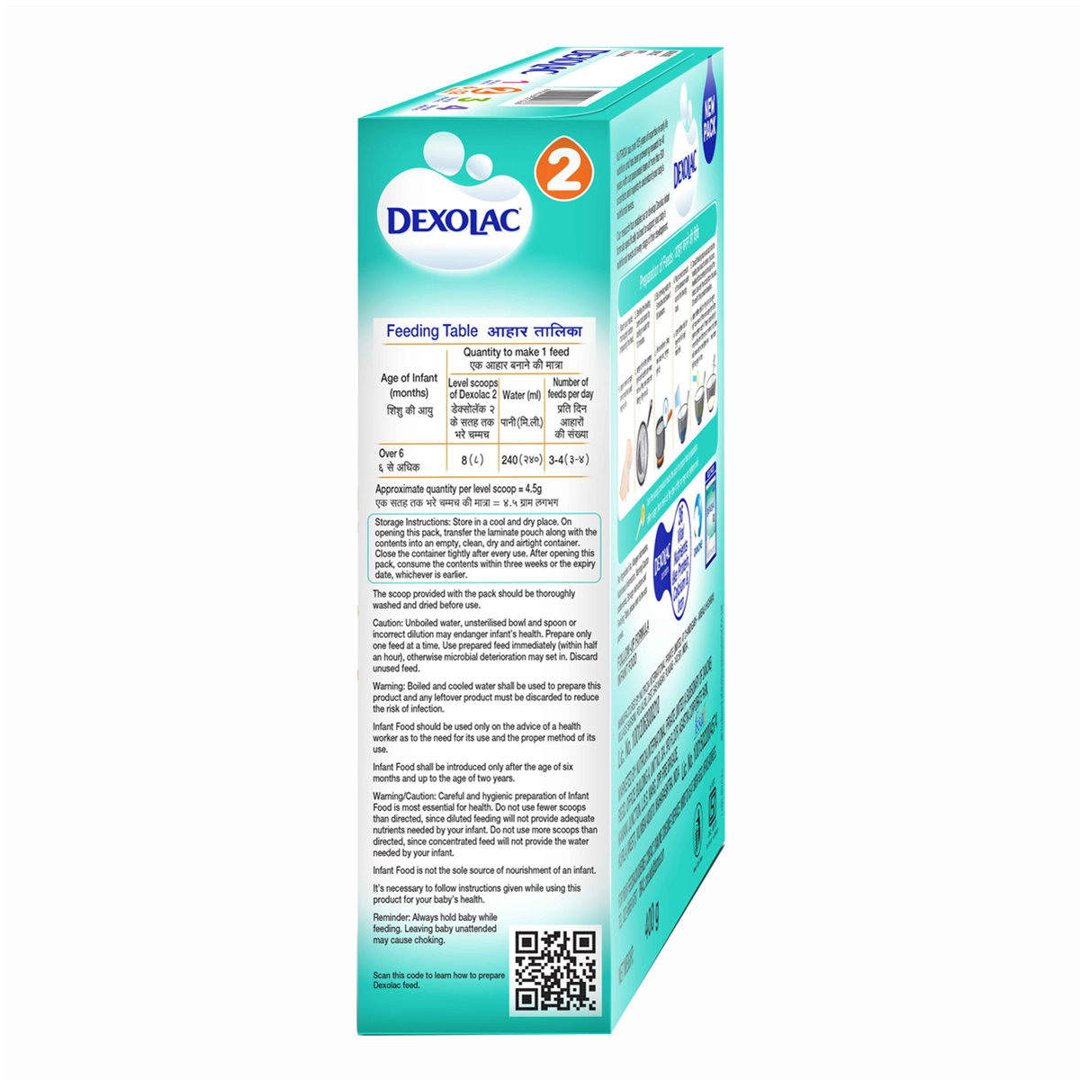 Dexolac Follow-Up Formula Stage 2 Powder (6-12 Months), 400 gm Refill Pack, Pack of 1 Dexolac Follow-Up Formula Stage 2 Powder (6-12 Months), 400 gm Refill Pack, Pack of 1