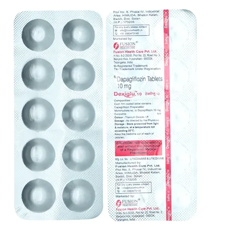 Dexiglu 10 mg Tablet 10's
