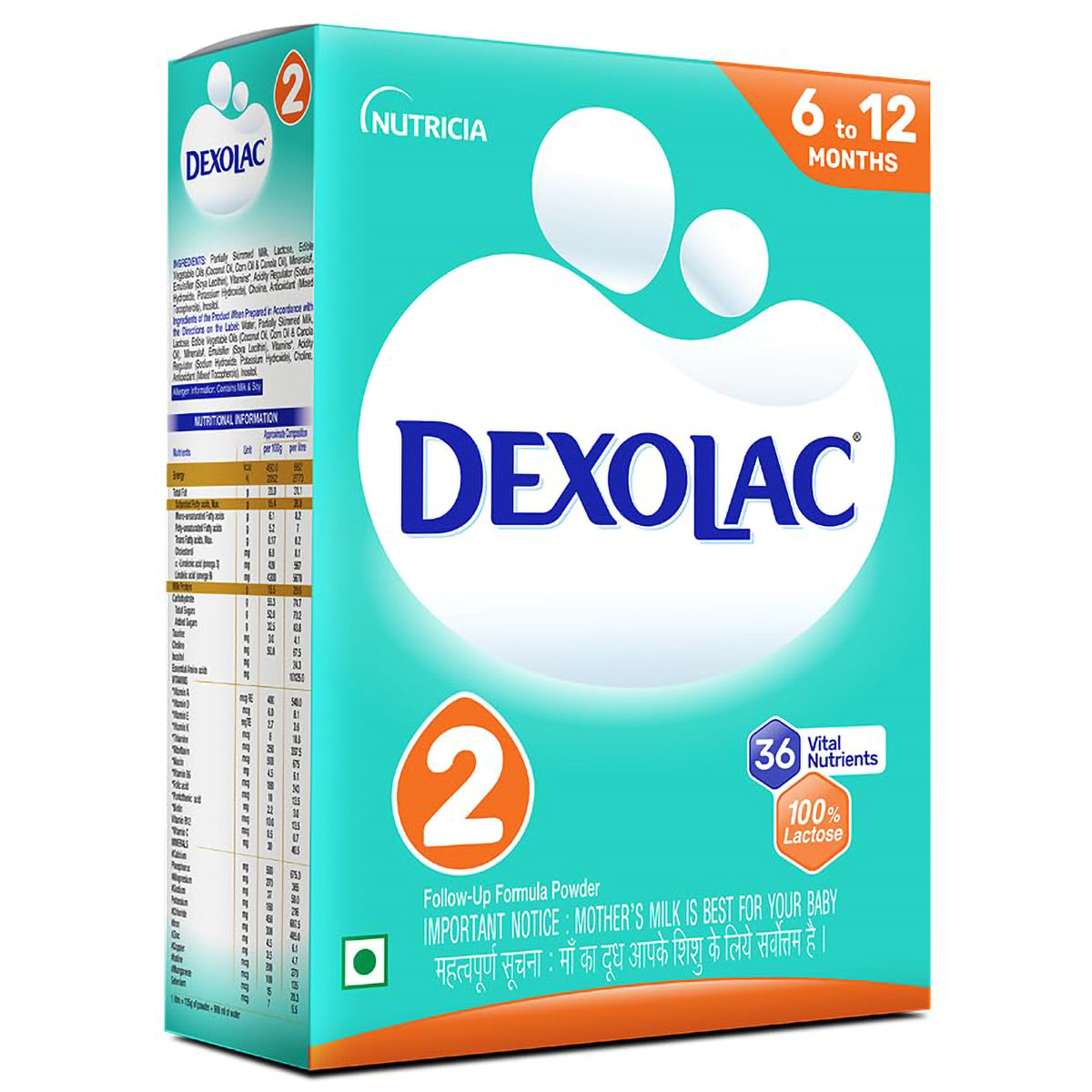 Dexolac-2 Powder 400 gm, Pack of 1 Dexolac-2 Powder 400 gm, Pack of 1