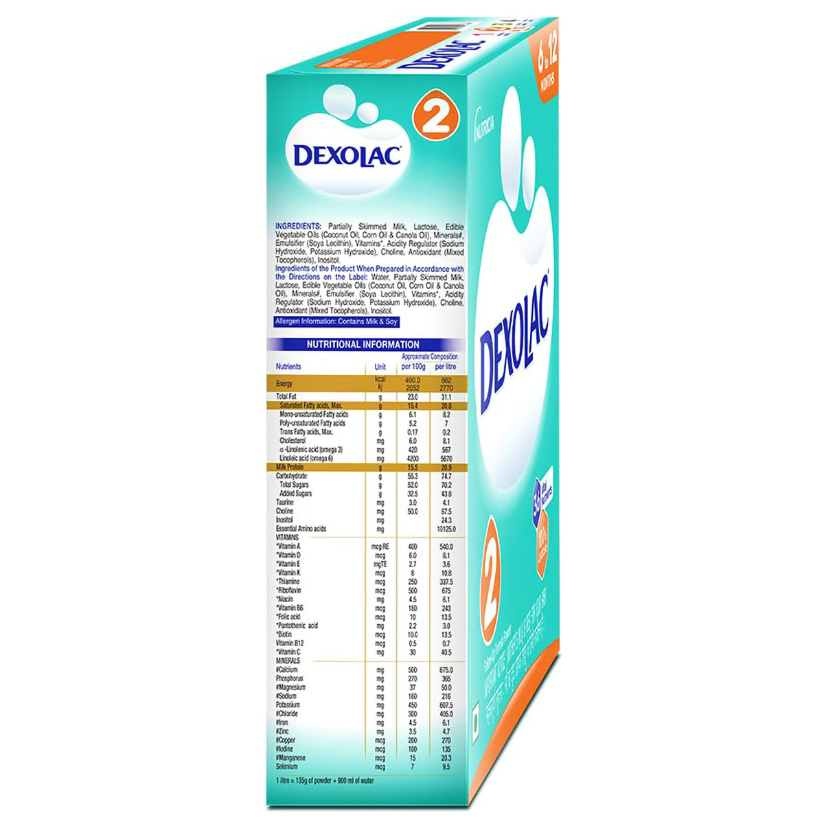 Dexolac-2 Powder 400 gm, Pack of 1 Dexolac-2 Powder 400 gm, Pack of 1