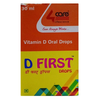 D First 1200IU Drops 30 ml, Pack of 1 Oral Drops