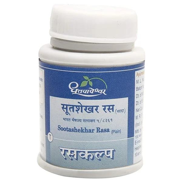 Dhootapapeshwar Sootashekhar Rasa 20S Tab