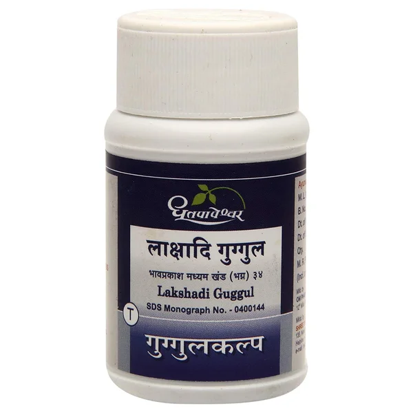 Dhootapapeshwar Lakshadi Guggul, 60 Tablets