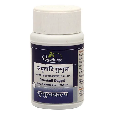 Dhootapapeshwar Amrutadi Guggul, 60 Tablets