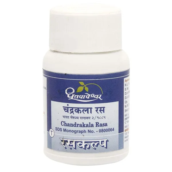 Dhootapapeshwar Chandrakala Rasa, 30 Tablets, Pack of 1