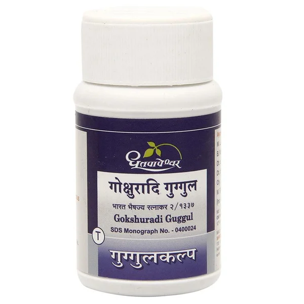 Dhootapapeshwar Gokshuradi Guggul, 60 Tablets, Pack of 1