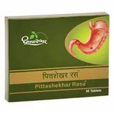 Dhootapapeshwar Pittashekhar Rasa, 30 Tablets, Pack of 1