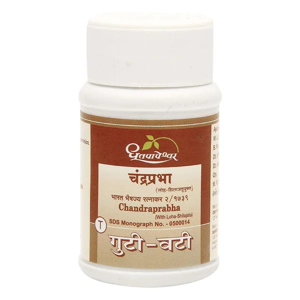 Dhootapapeshwar Chandraprabha, 100 Tablets, Pack of 1