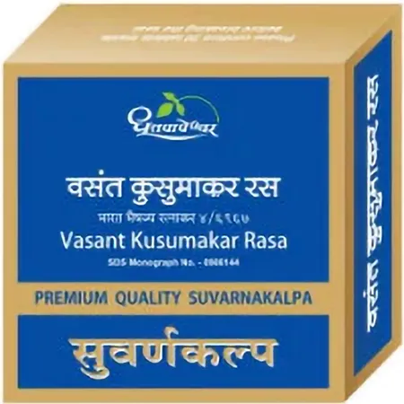 Dhootapapeshwar Premium Vasant Kusumakar Ras, 30 Tablets