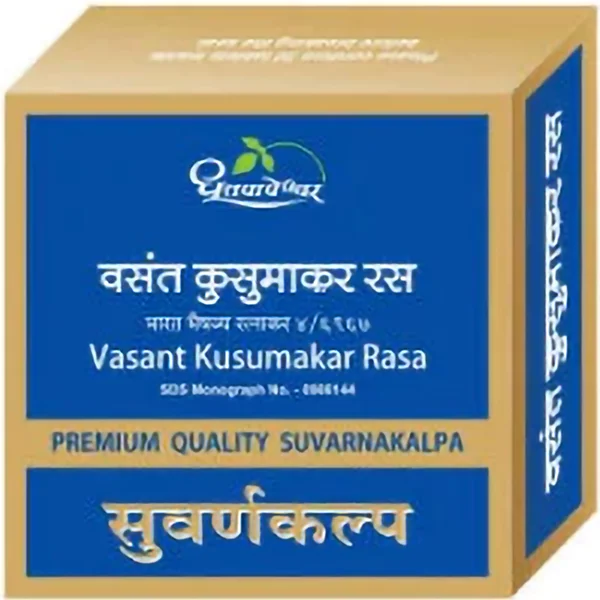 Dhootapapeshwar Premium Vasant Kusumakar Ras, 30 Tablets, Pack of 1