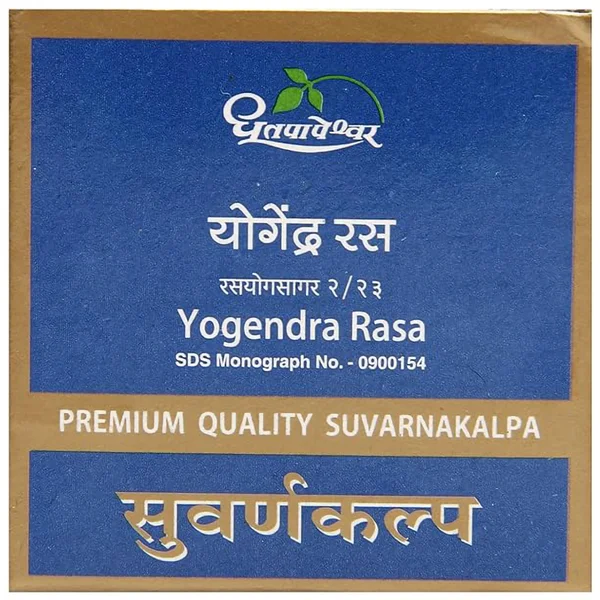 Dhootapapeshwar Premium Quality Yogendra Rasa, 30 Tablets, Pack of 1