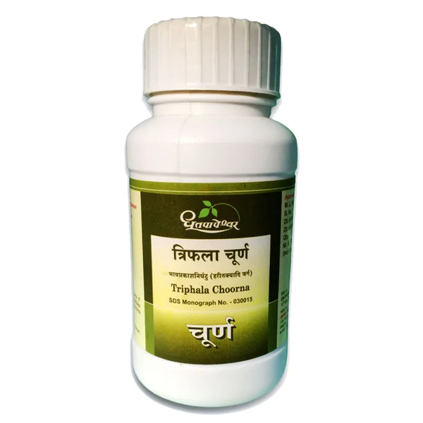 Dhootapapeshwar Triphala Choorna, 120 gm