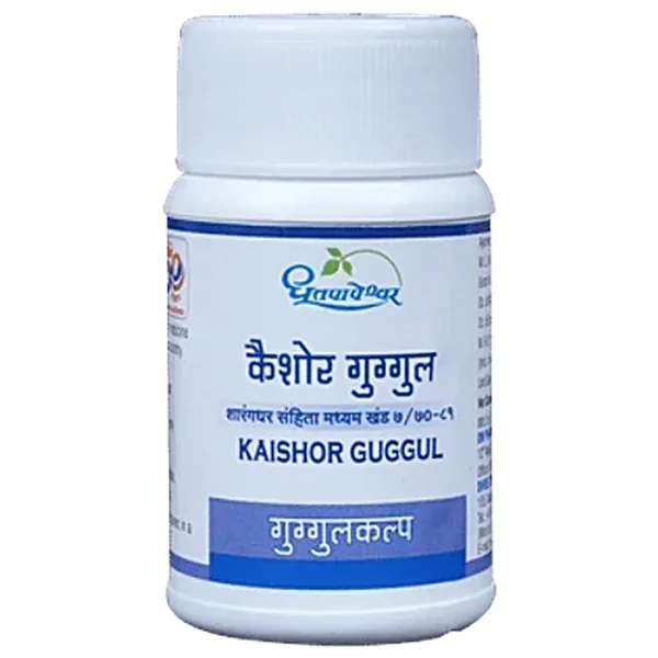 Dhoota Kaishor Guggul, 60 Tablets, Pack of 1