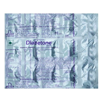 Diabetone Capsule 15's, Pack of 15